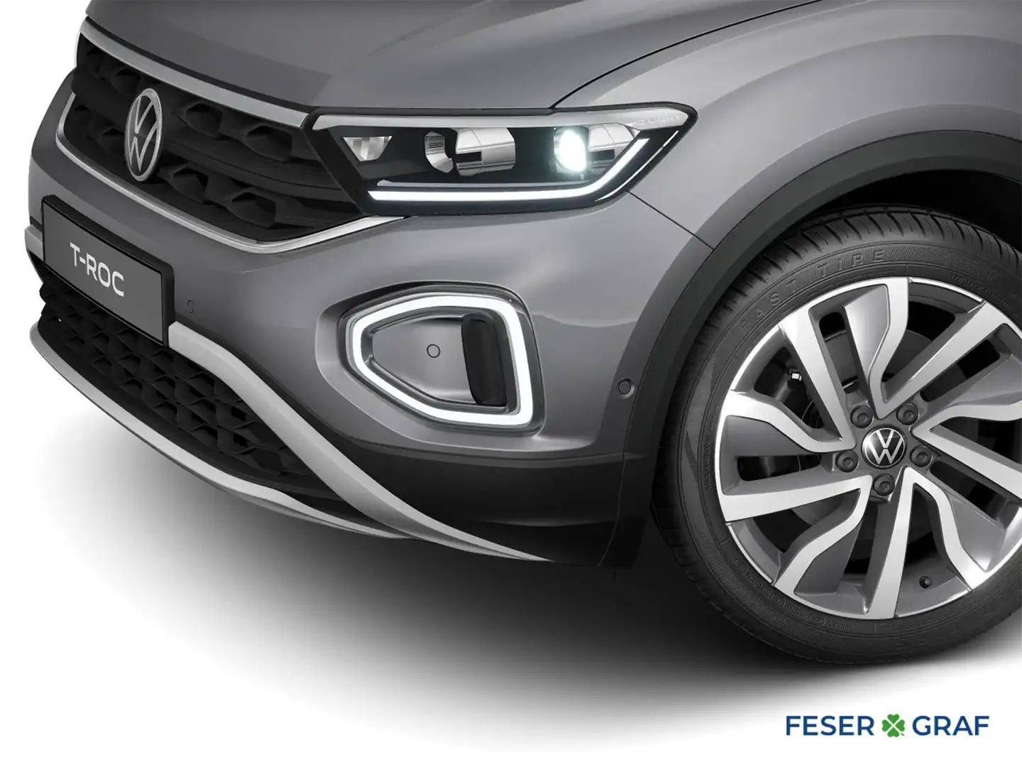 Volkswagen T-Roc GOAL 2.0 TDI 150 PS 7-Gang-DSGR-R-Kamera/AHK Grau - 2