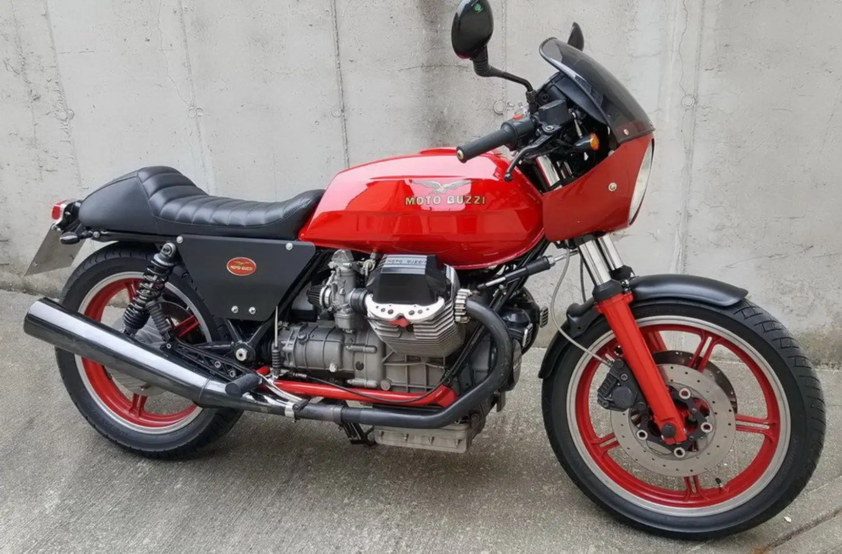 Moto Guzzi 1000 Le Mans Rojo - 2