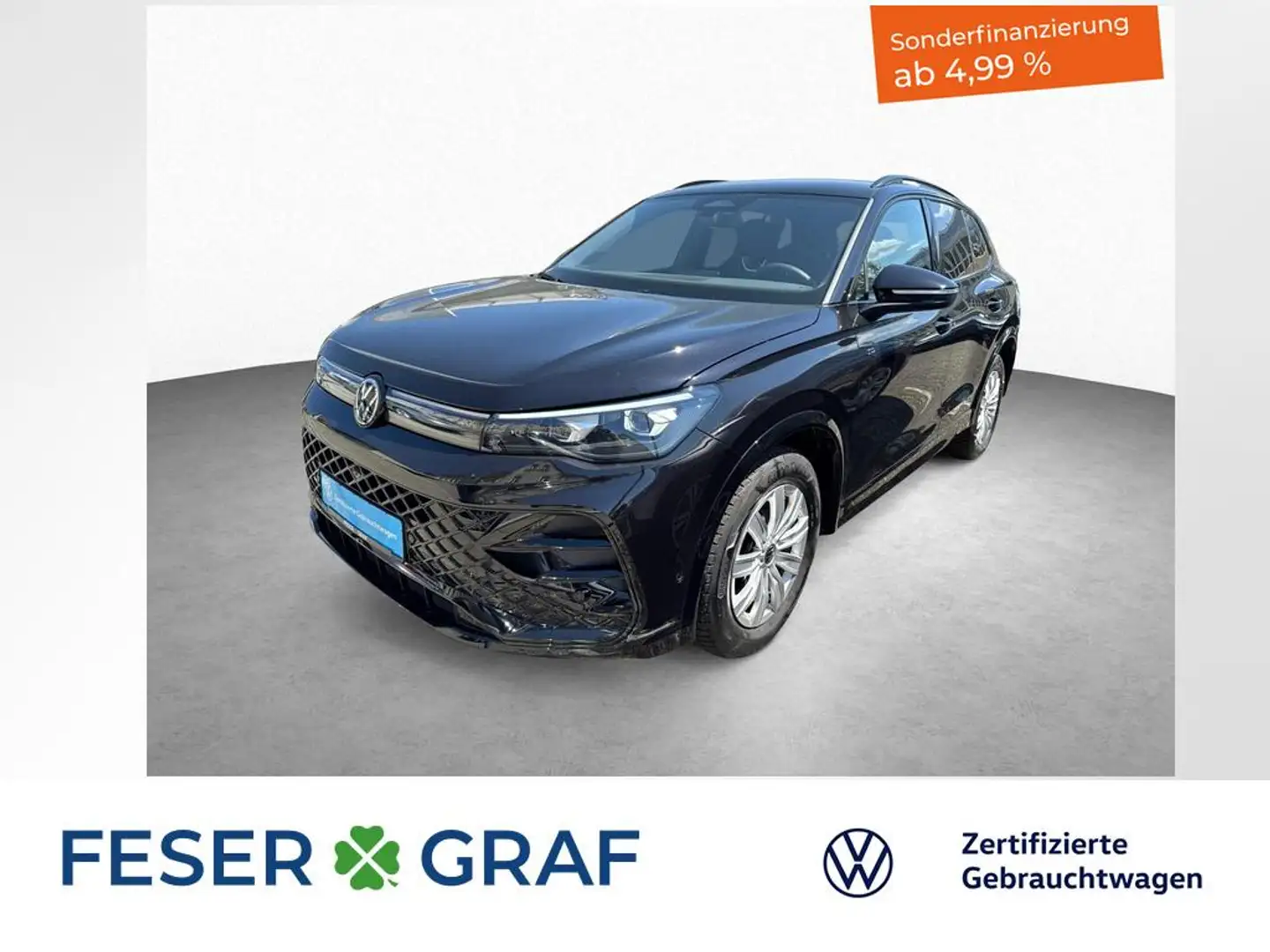 Volkswagen Tiguan R-Line 1,5 l eTSI OPF 110 kW (150 PS Schwarz - 1