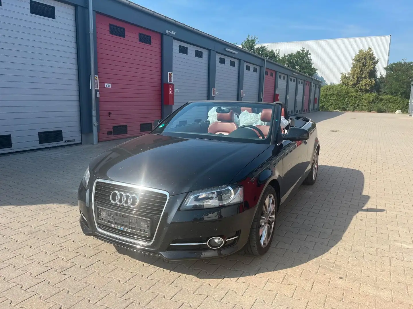 Audi A3 Cabriolet Ambition 1Hand Navi Leder Schwarz - 1