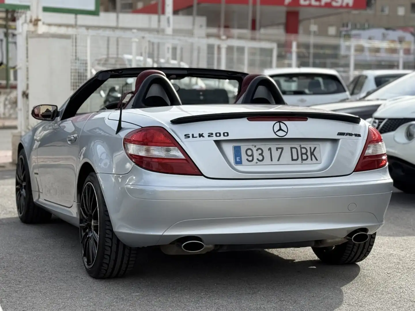 Mercedes-Benz SLK 200 200K Aut. Plateado - 1