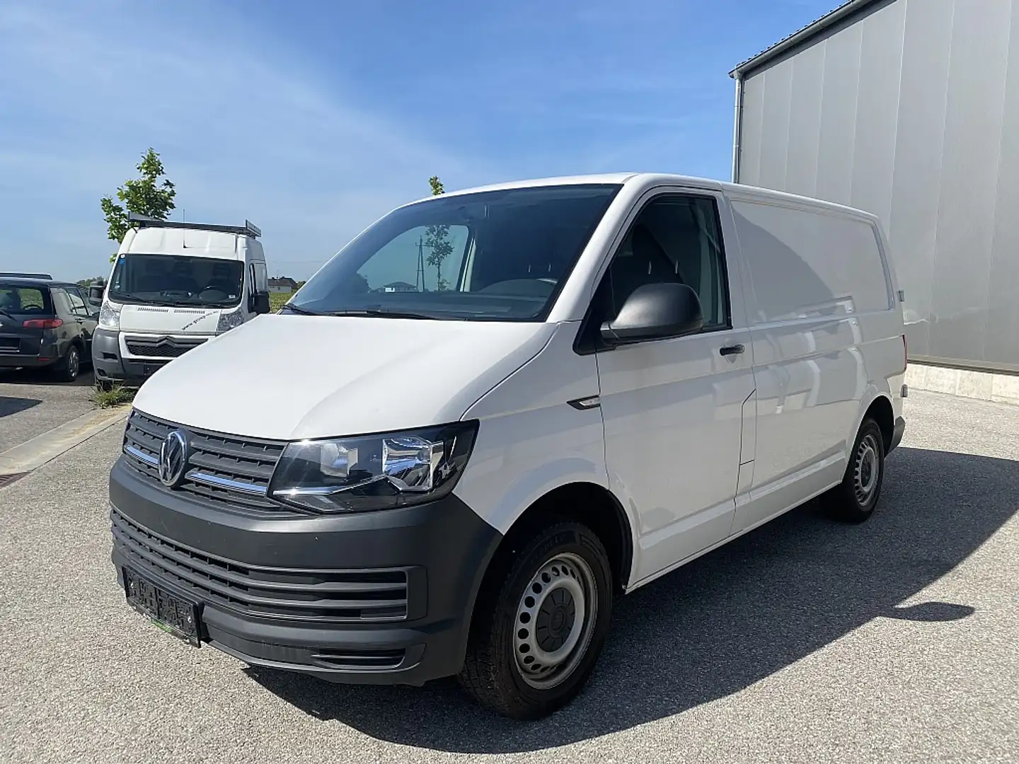 Volkswagen T6 Kasten KR 2,0 TDI BMT DSG#Sitzhz#Navi#PDC#8-... Weiß - 1