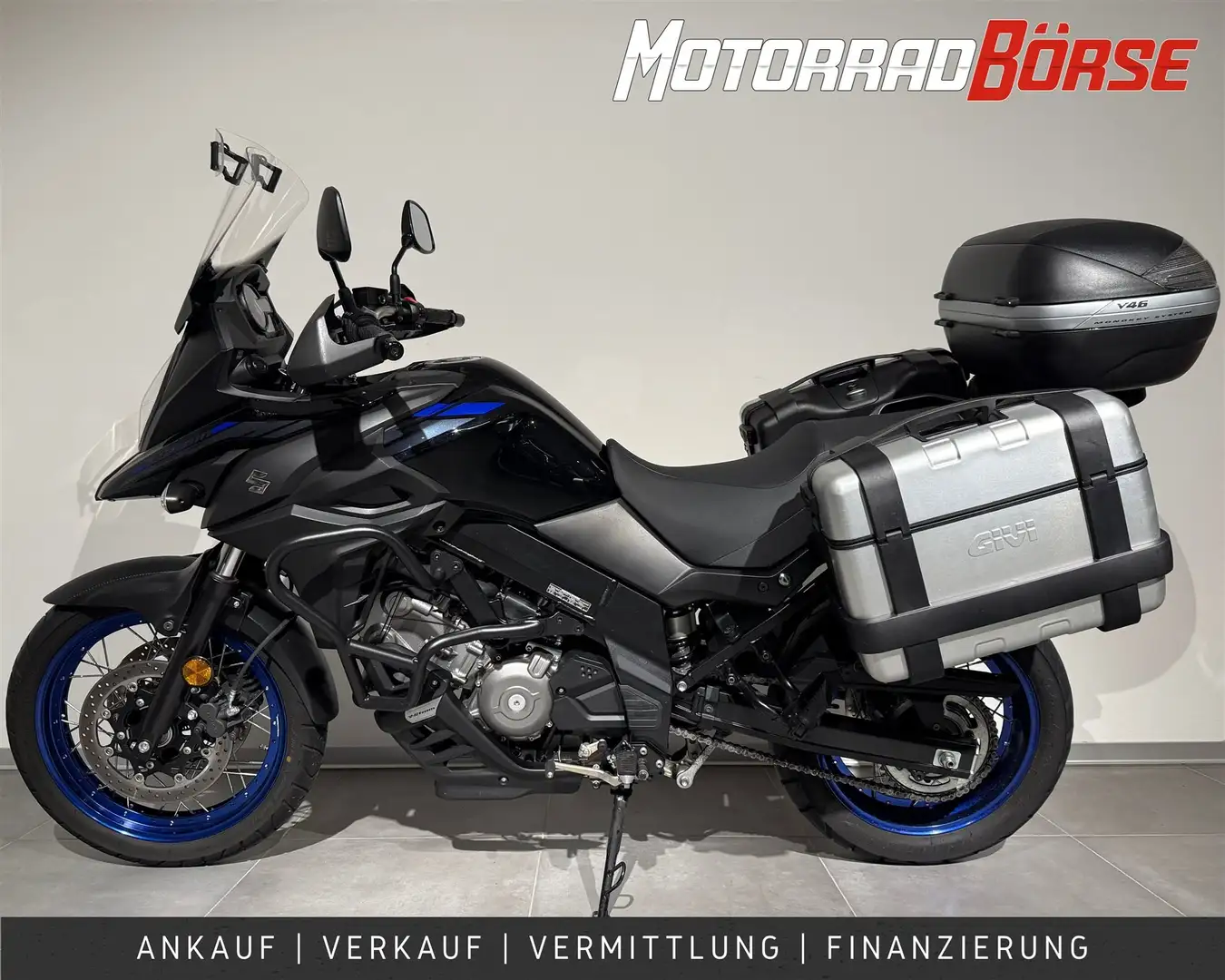 Suzuki V-Strom 650 Teilzahlung ab 80 Euro monatlich Schwarz - 2