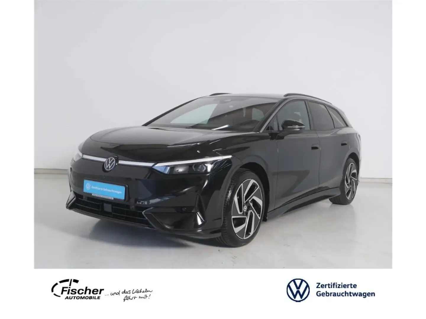 Volkswagen ID.7 Tourer Elektro Pro 77 kWh AHK/Matrix/RFK Schwarz - 1