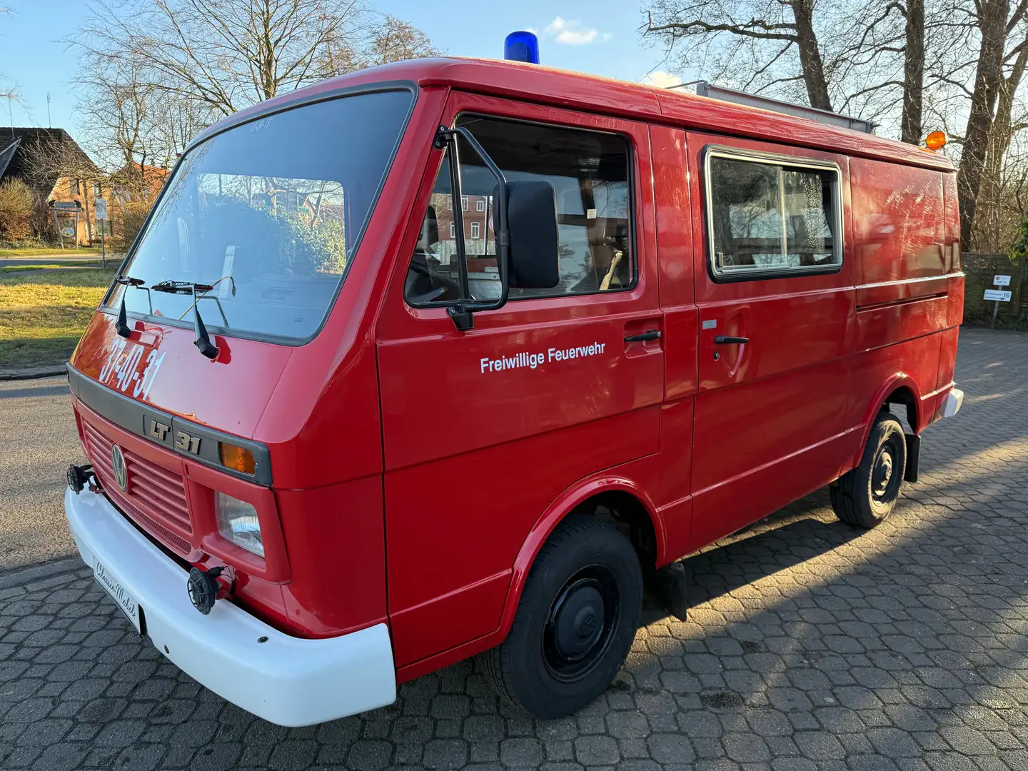 Volkswagen LT 31 TSF Feuerwehr *nur 39 TKM*1.Hand*HU 10/2027* Rot - 2