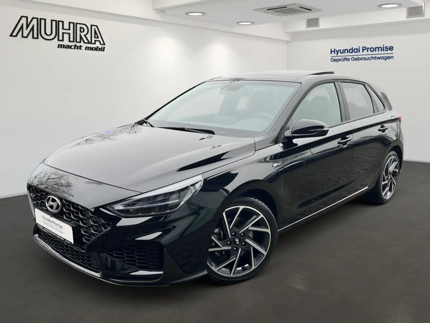 Hyundai i30 1.5 T-GDI 48V DCT N Line NAVI PANODACH LED Negro - 2