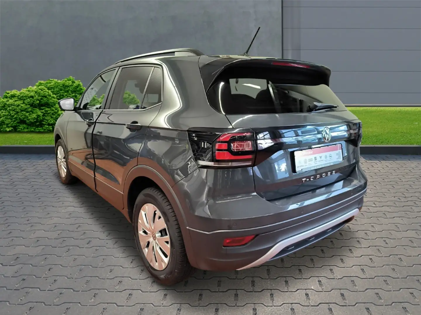 Volkswagen T-Cross T-Cross1.0  TSI+Klimaanlage+Parksensoren+Sitzheizu Grau - 2