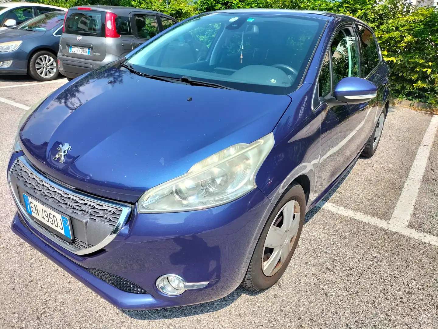 Peugeot 208 208 I 2012 5p 1.6 e-hdi 8v Allure s Blu/Azzurro - 1