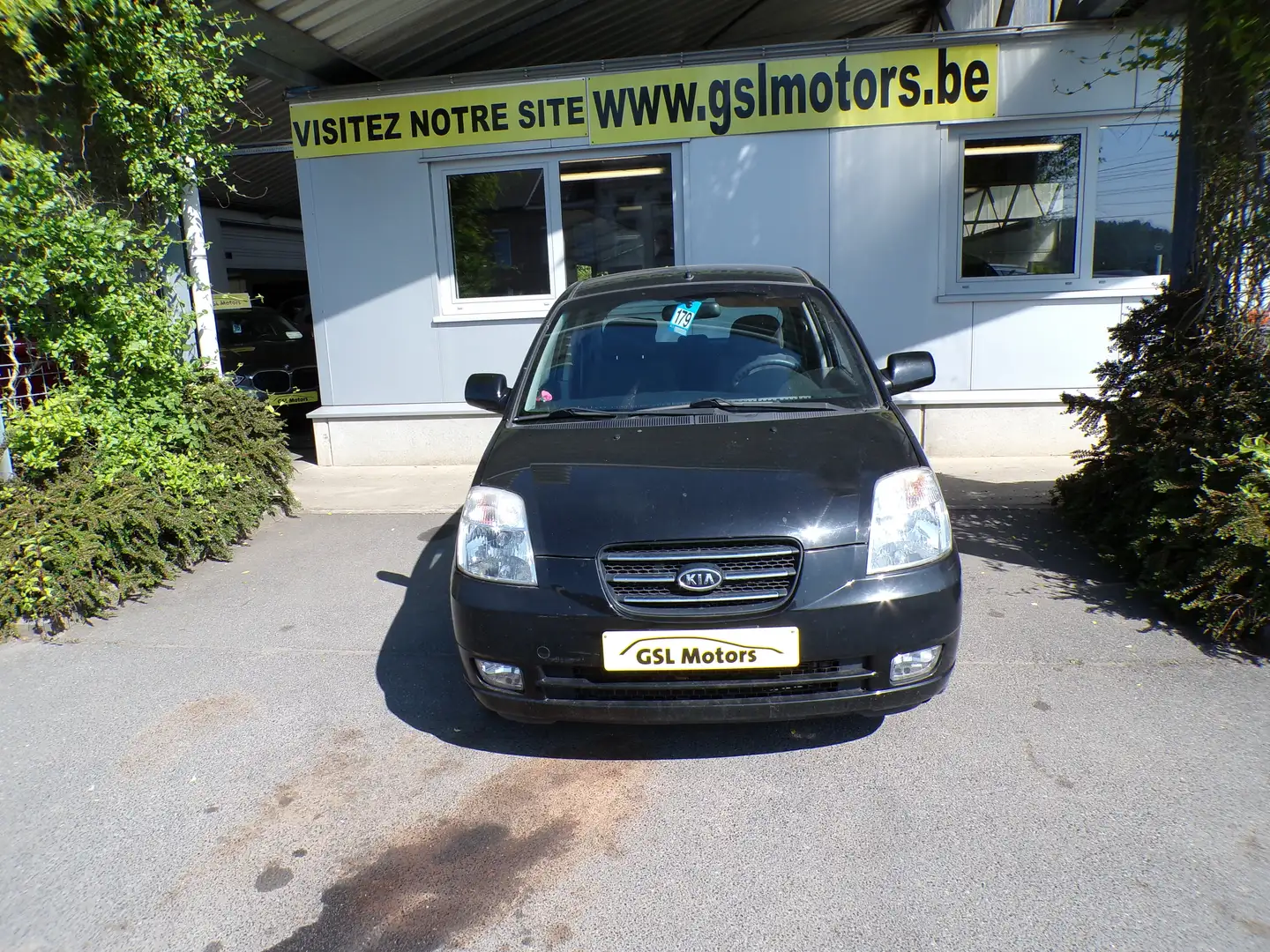 Kia Picanto 1.0i 60cv 12v 01/2008 69.510 km ! Radio/Airco/USB Zwart - 2