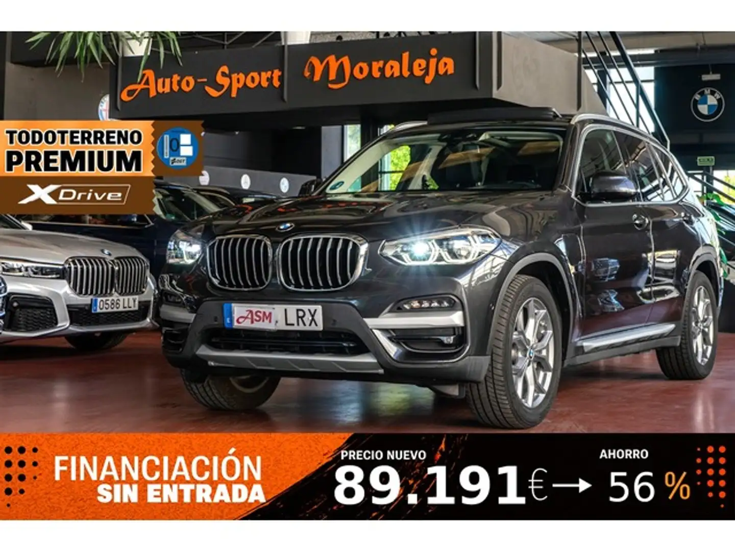 BMW X3 xDrive 30e Gris - 1