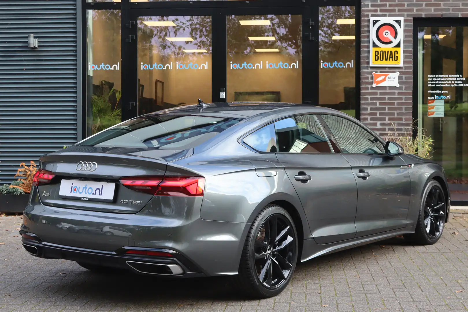 Audi A5 Sportback 40 TFSI S-Line Optiek Matrix LED/Leder/A Gris - 2