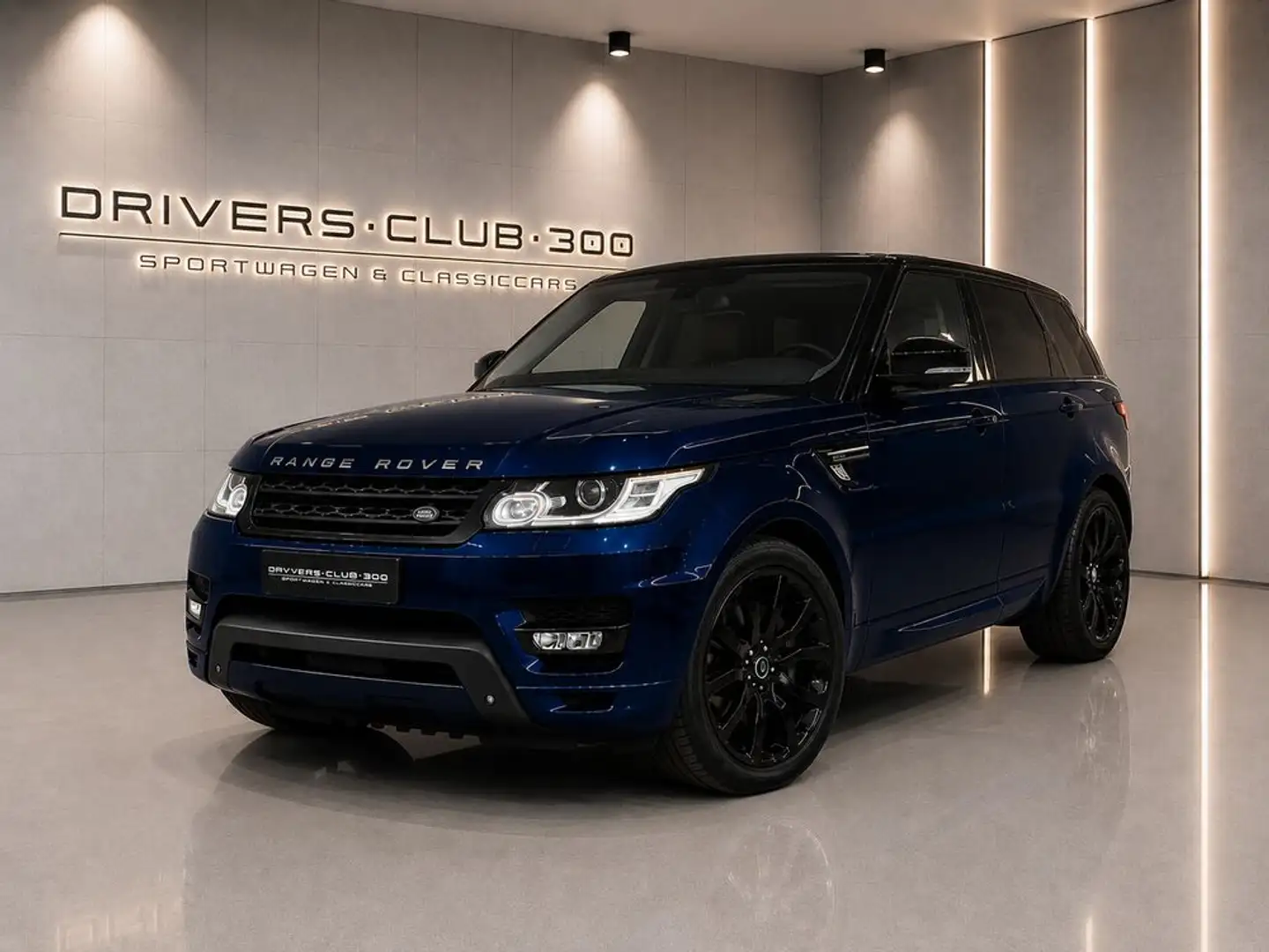 Land Rover Range Rover Sport 3,0 SDV6 Hybrid - AKTION Blau - 1