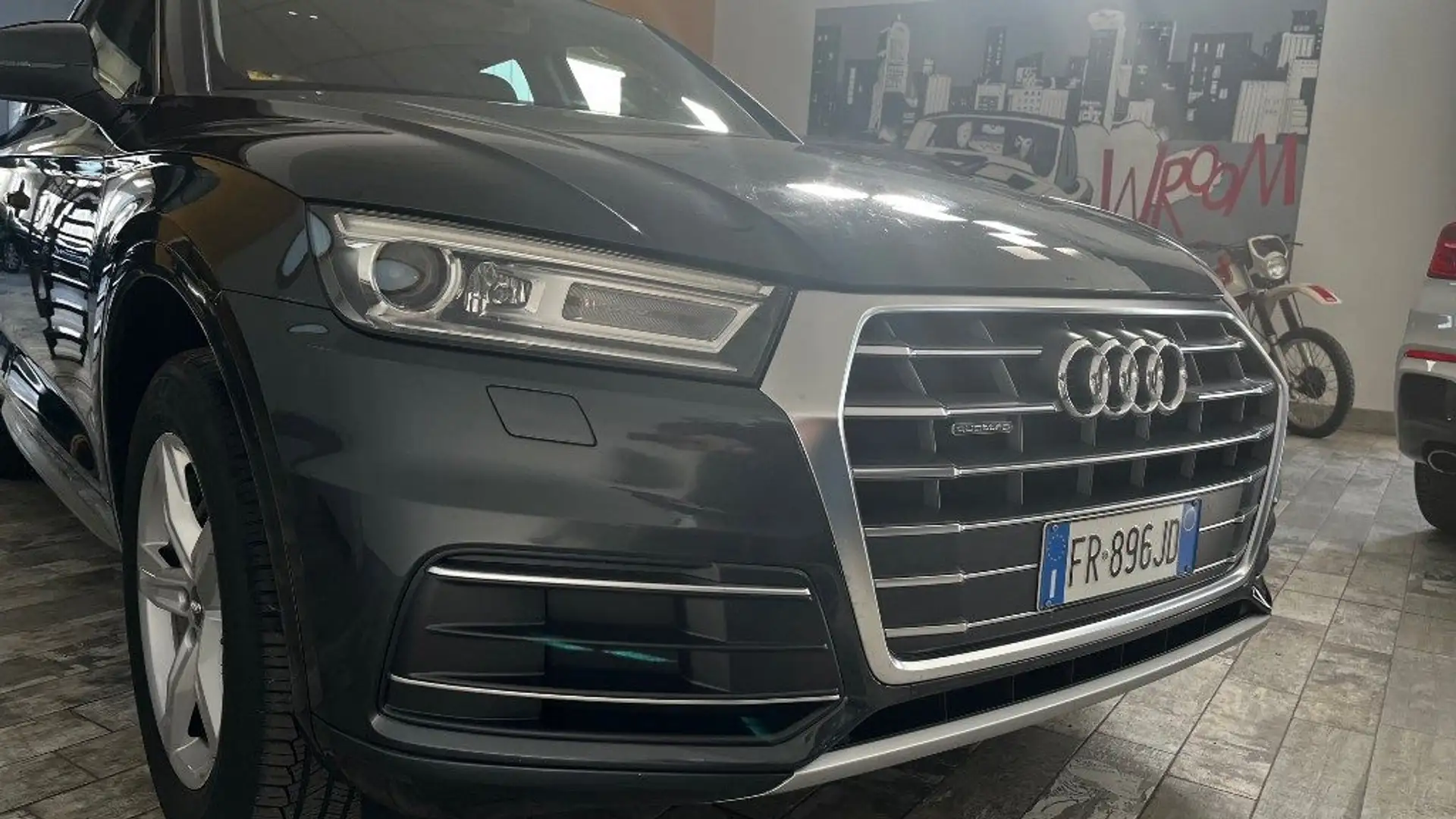 Audi Q5 2.0 TDI quattro S tronic Business Sport- PERFETTA Gris - 2