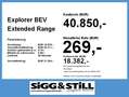 Ford Explorer BEV Extended Range RWD NAV*iACC*SHZ*BLIS Blanc - thumbnail 4