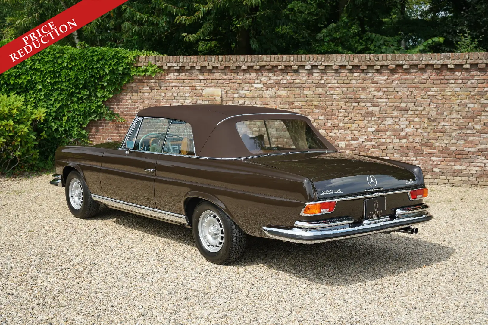 Mercedes-Benz 280 280SE 3.5 PRICE REDUCTION! Matching numbers car Marrone - 2