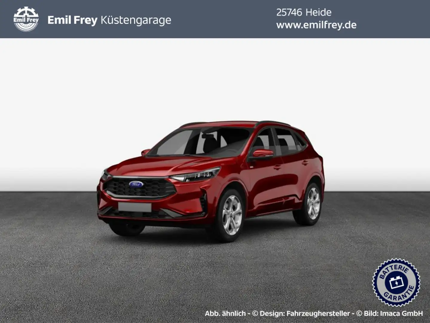 Ford Kuga 2.5 Duratec FHEV ST-Line X PANO SHZ GJR RFK Rot - 1