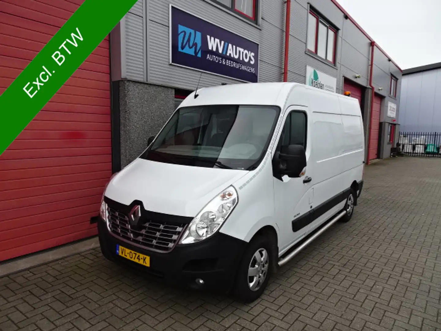 Renault Master T35 2.3 dCi L2H2 airco omvormer standkachel Wit - 1
