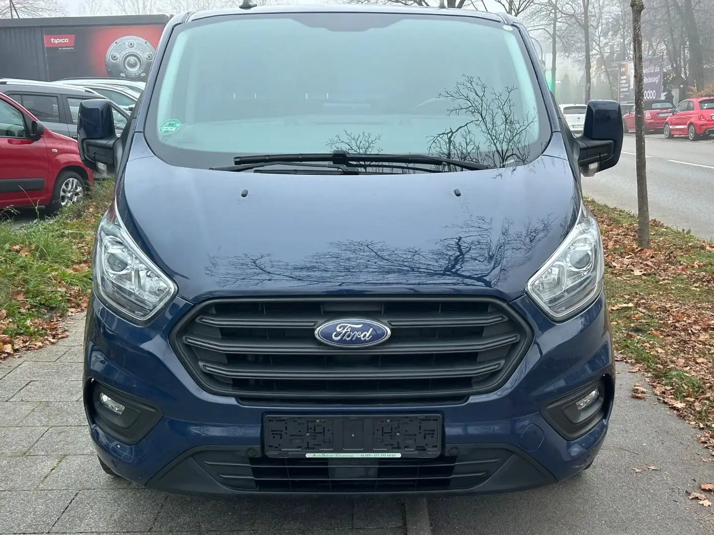 Ford Transit Custom Navi PDC AHK 2,5t Dachträger Bleu - 2