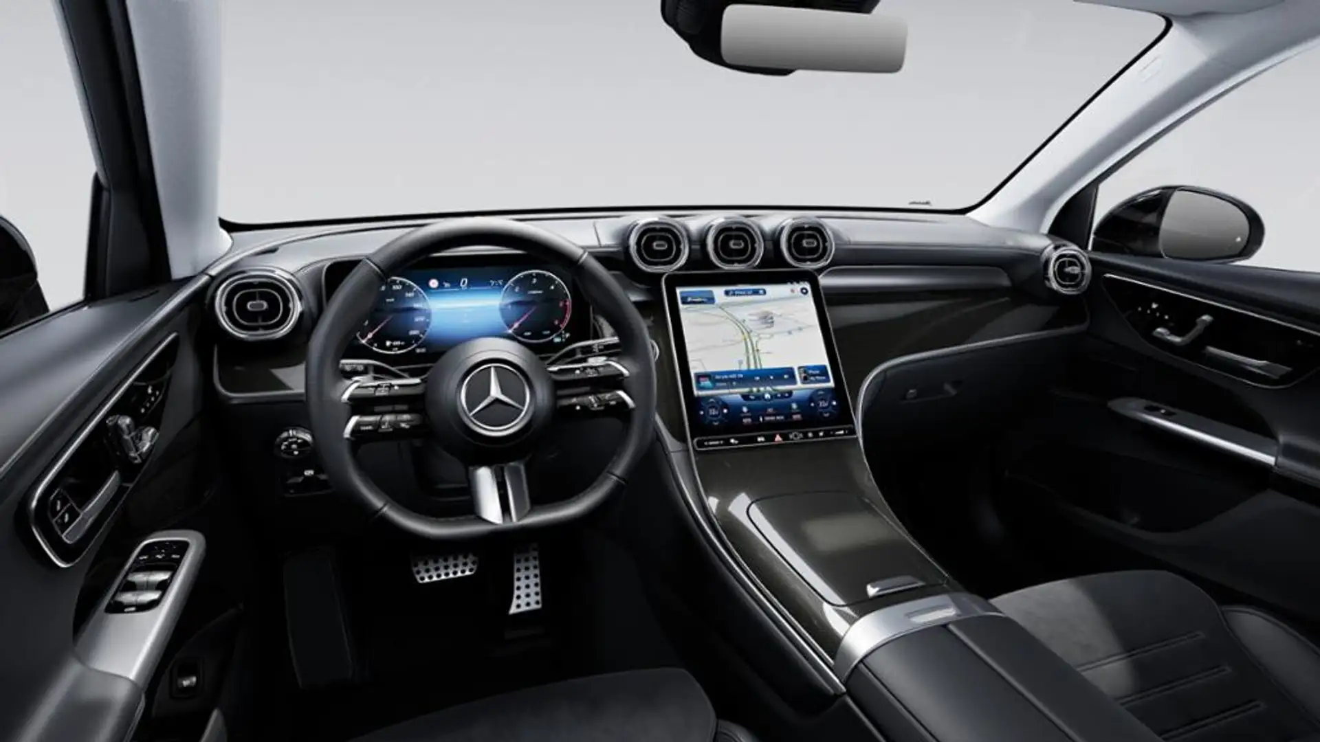 Mercedes-Benz GLC 220 d 4M AMG/DigitalLight/AHK/Fahrass+/Memory Grau - 2