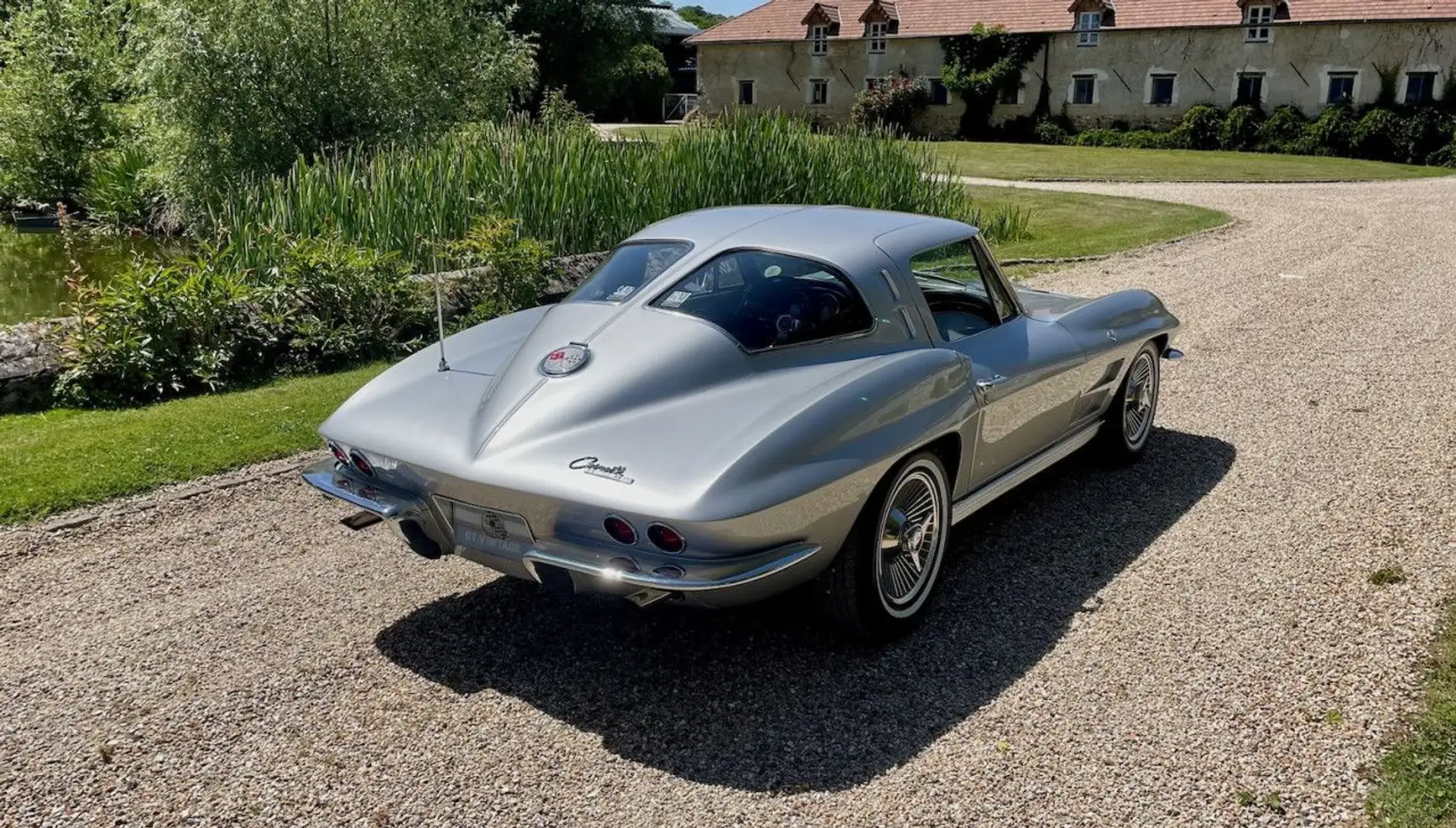 Chevrolet Corvette split window 1963 Grijs - 2