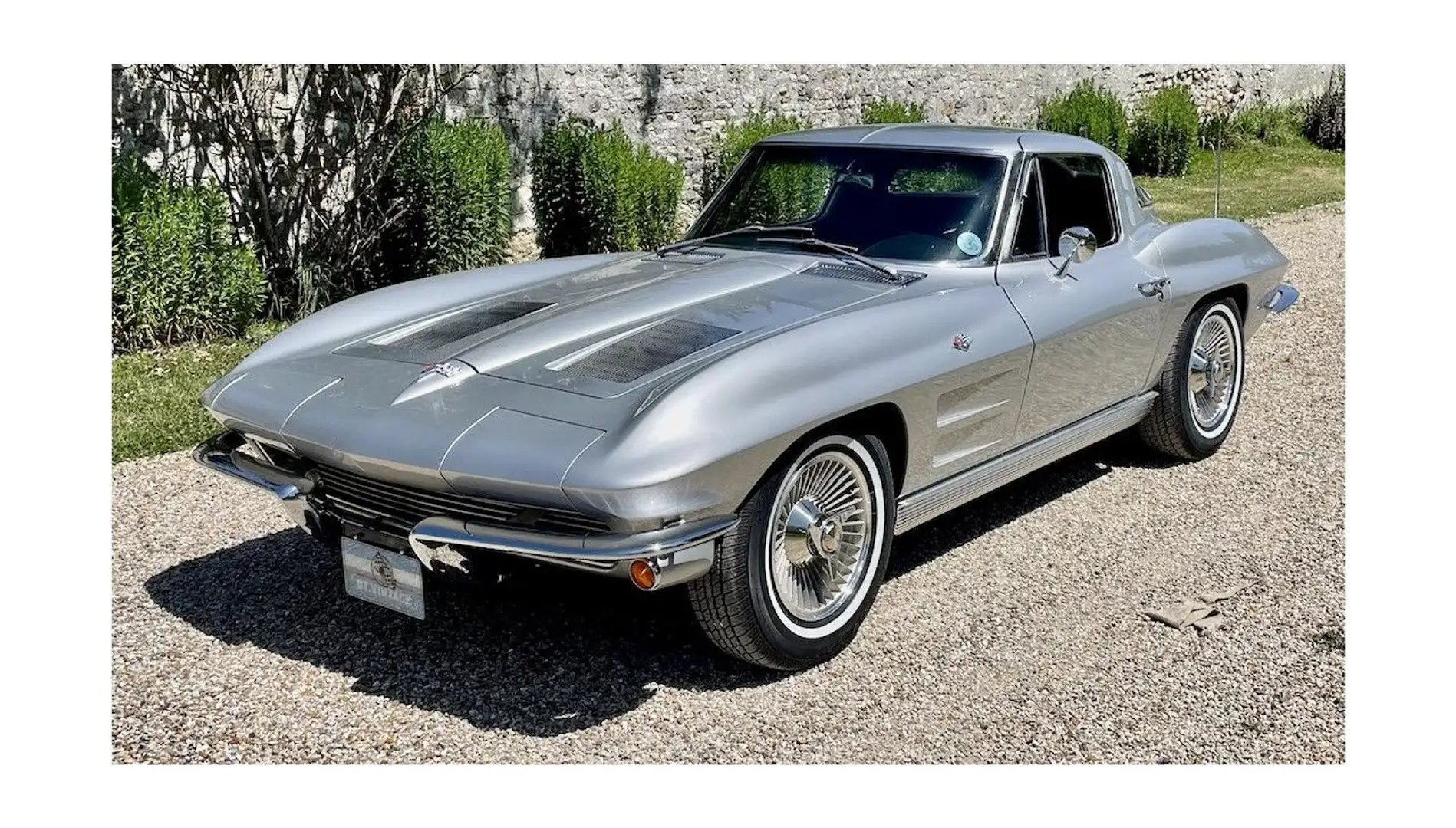 Chevrolet Corvette split window 1963 Grijs - 1