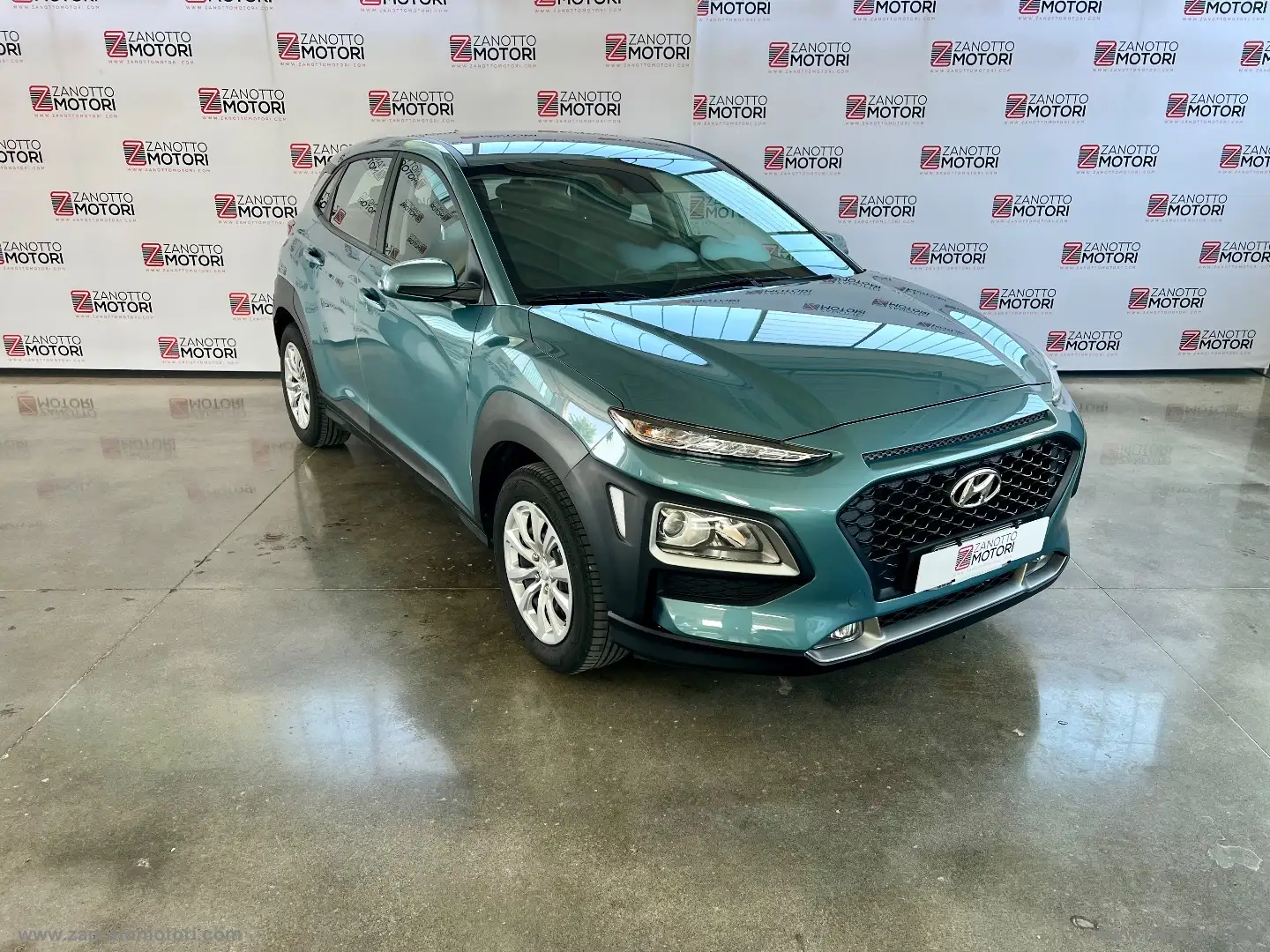 Hyundai KONA 1.0 T-GDI Classic PROMO NEOPATENTATI Blu/Azzurro - 2