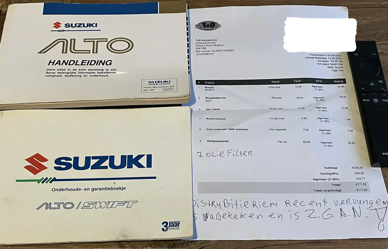 Suzuki Alto automaat Bj 1998 5 deurs nieuwe apk to, foto 9