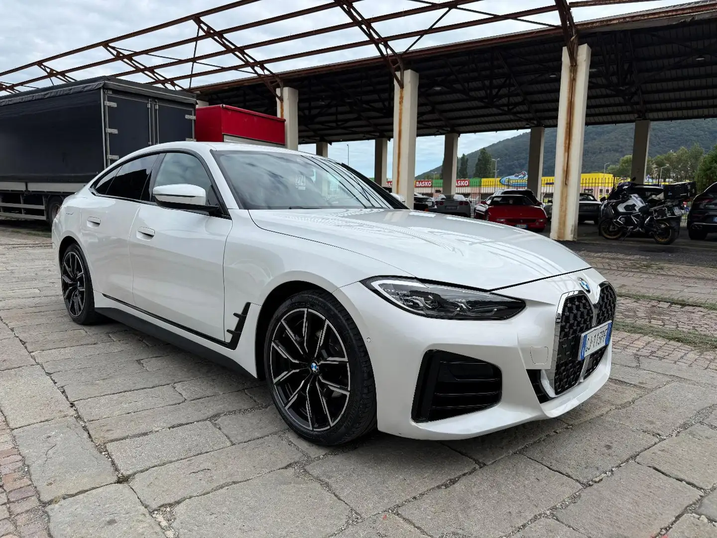 BMW 420 d 48V Msport Bianco - 1