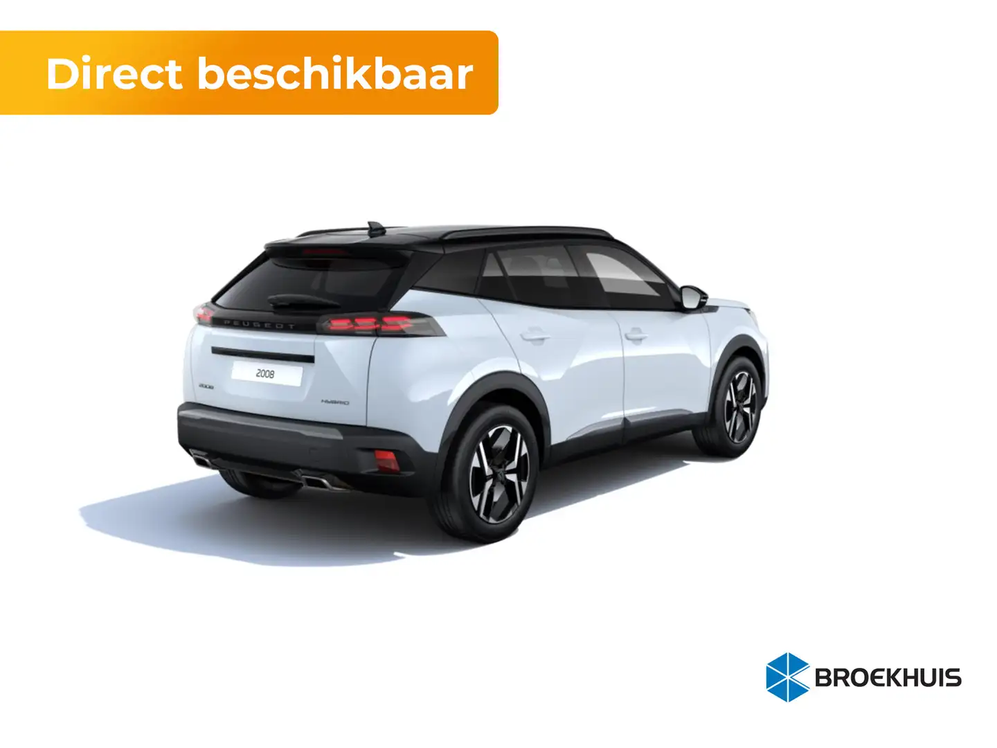 Peugeot 2008 GT | Advanced Active Safety Brake met camera en ra Wit - 1