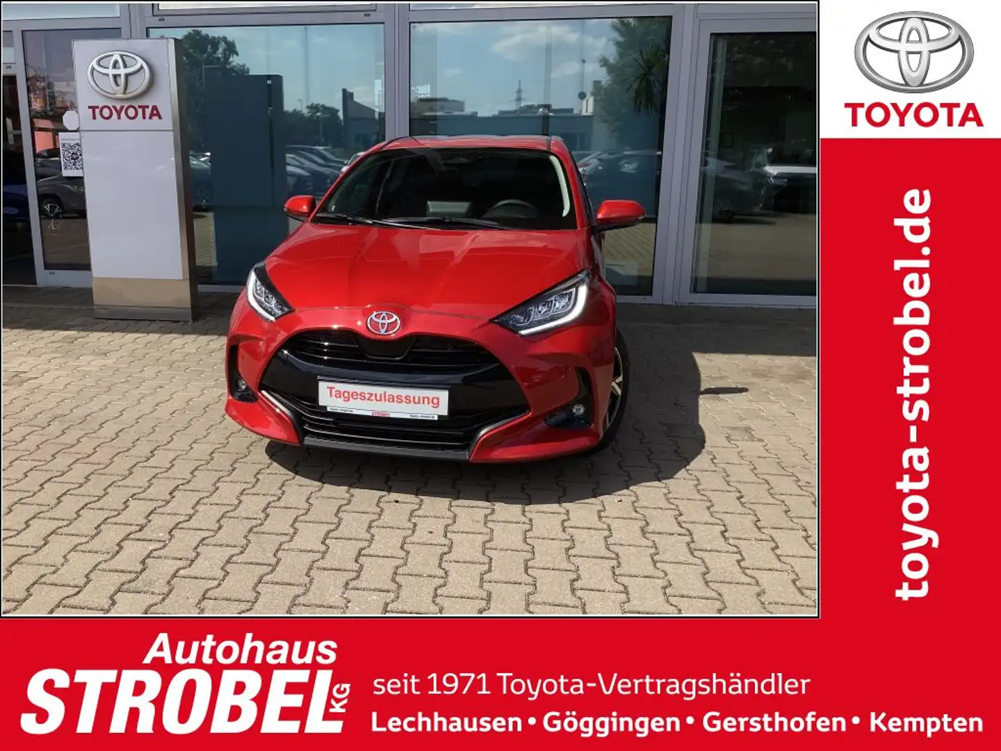 Toyota Yaris Hybrid 116 1.5 VVT-i TeamD Safety + Comfort-Paket Rosso - 1