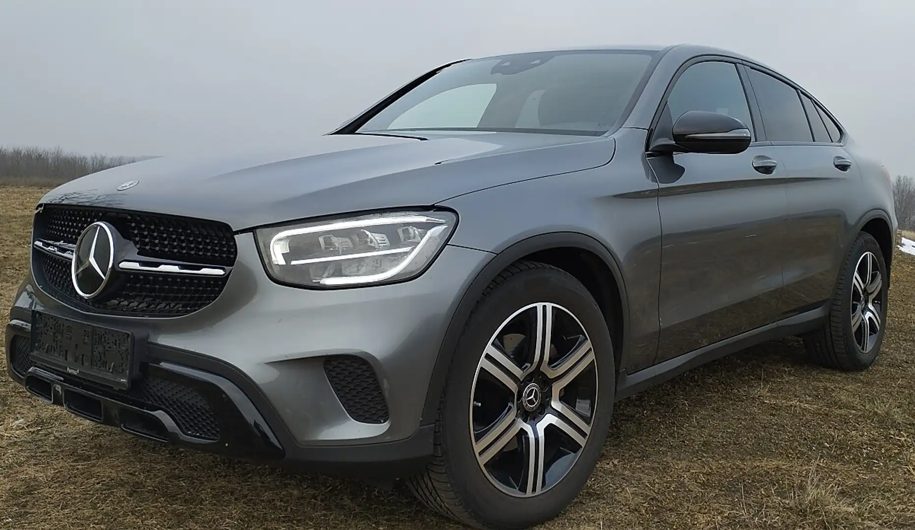 Mercedes-Benz GLC 200 GLC Coupe4Mat,ACC,Head-up,Night-Paket Grau - 1
