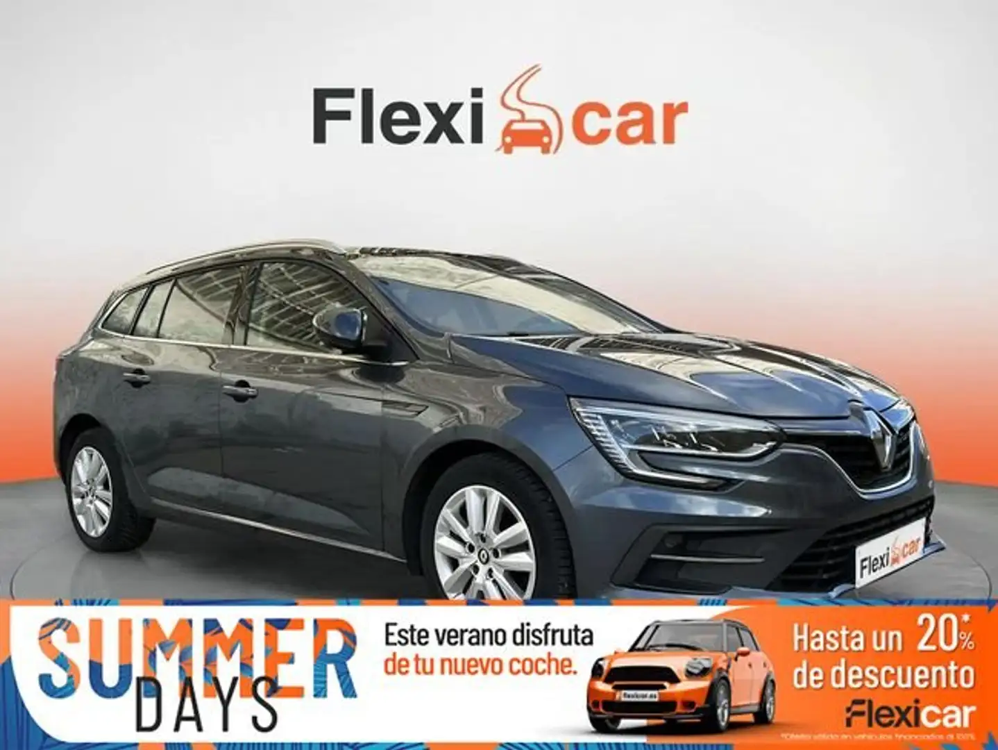 Renault Megane S.T. 1.5dCi Blue Techno EDC 85kW Gris - 1