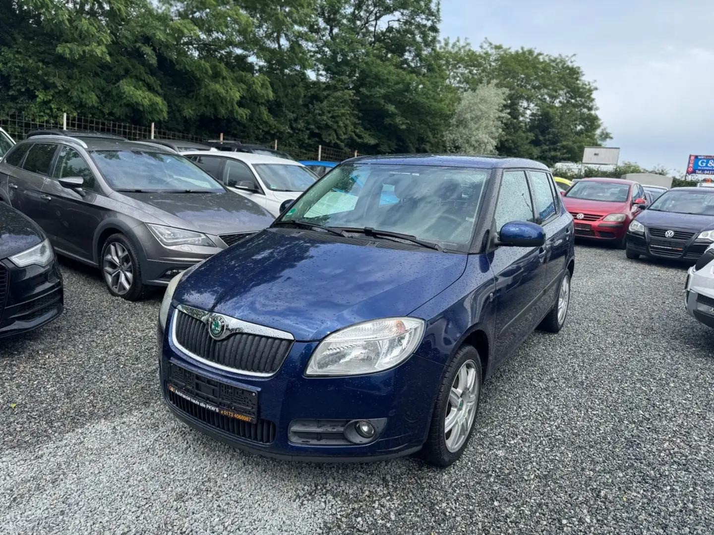 Skoda Fabia Ambiente*71.000 Km*klima*TÜV NEU Blau - 1