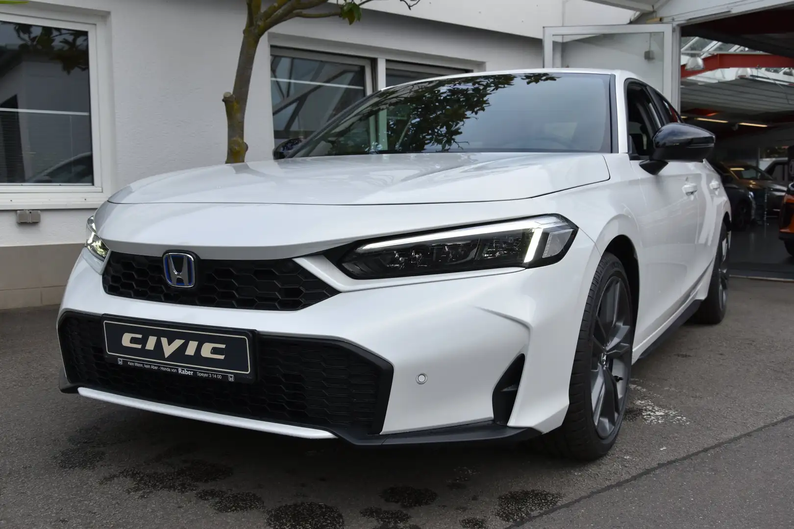 Honda Civic Civic e:HEV 2.0 i-MMD Hybrid Sport Blanc - 2