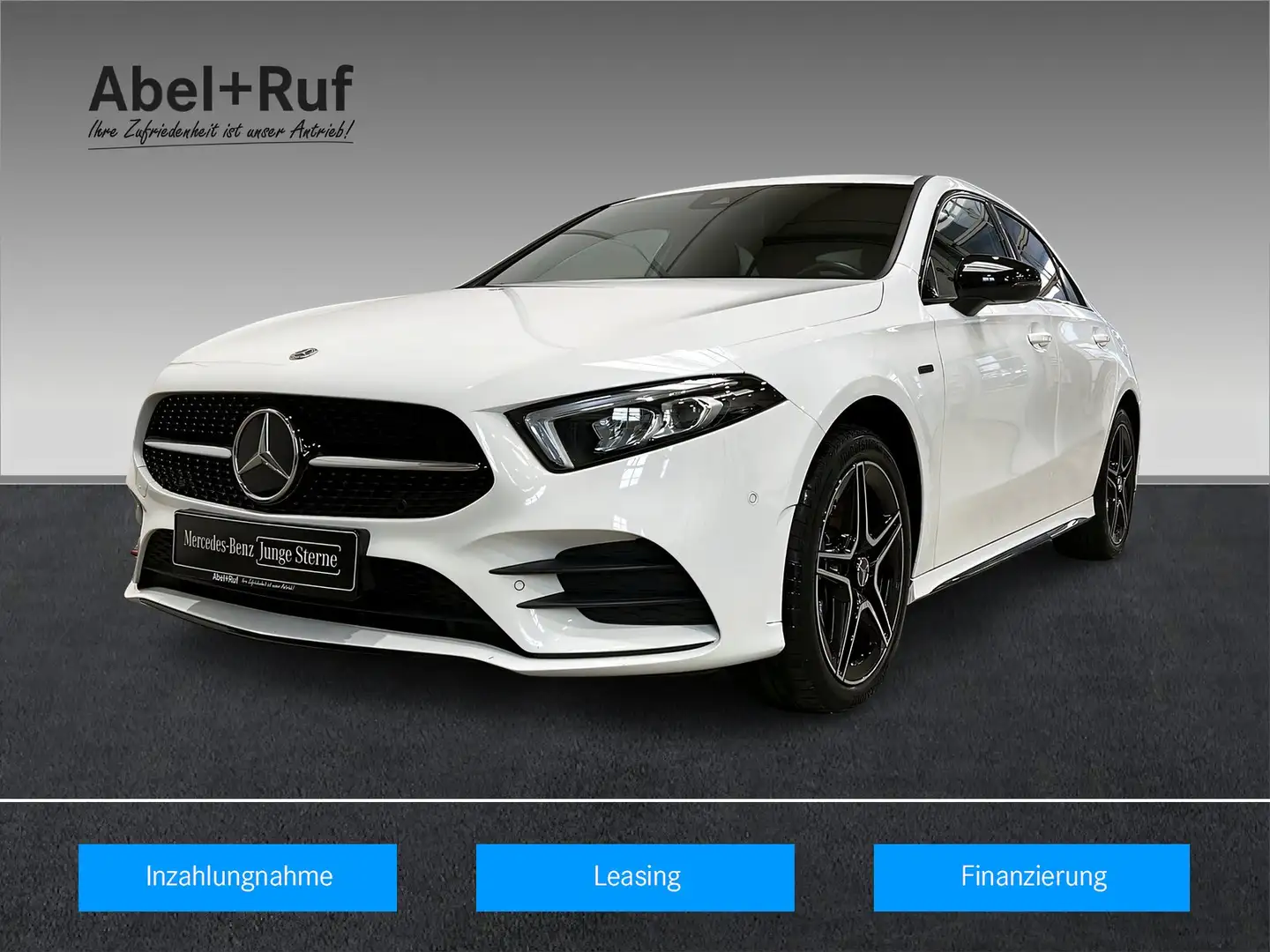 Mercedes-Benz A 250 e Limo AMG+LED+NIGHT+Kamera+Keyless-Entry bijela - 1