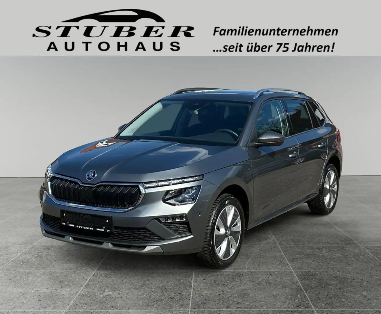 Skoda Kamiq 1.0 TSI Selection DSG | AHK | RFK | ACC Gris - 1