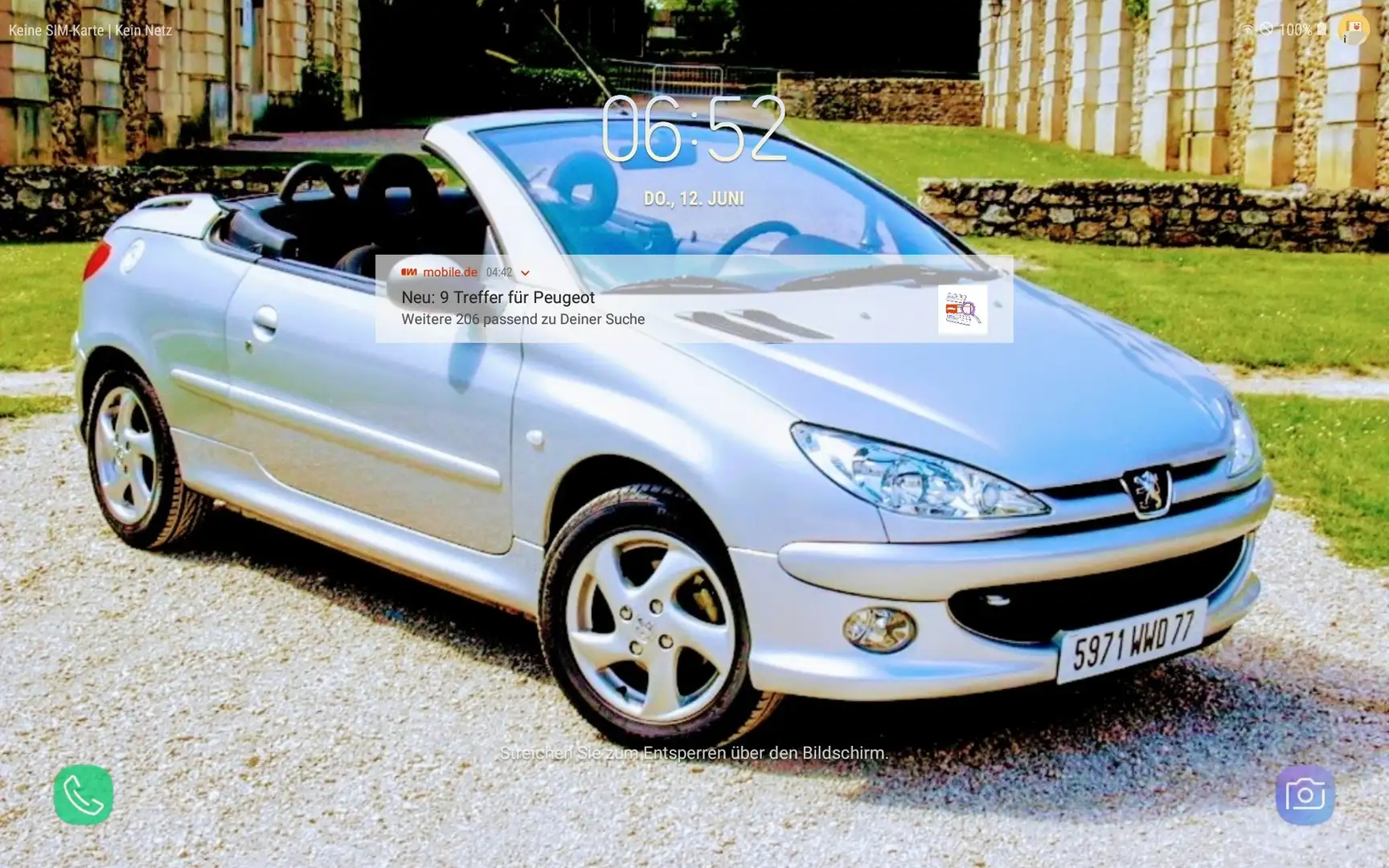 Peugeot 206 206 CC 110 Platinum Silver - 2