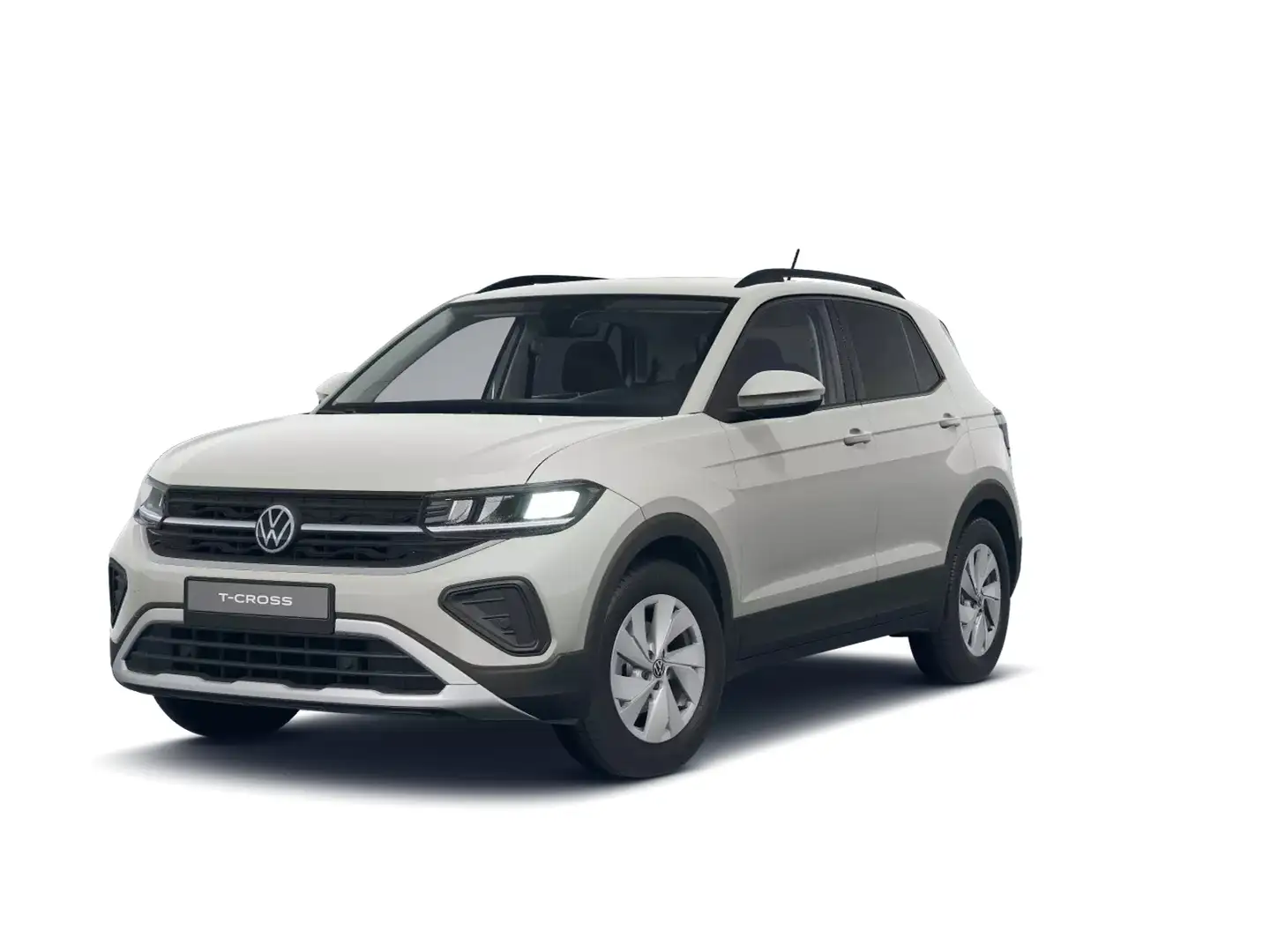 Volkswagen T-Cross 1.0 TSI Life LED/RFK/ACC/APP Grau - 2