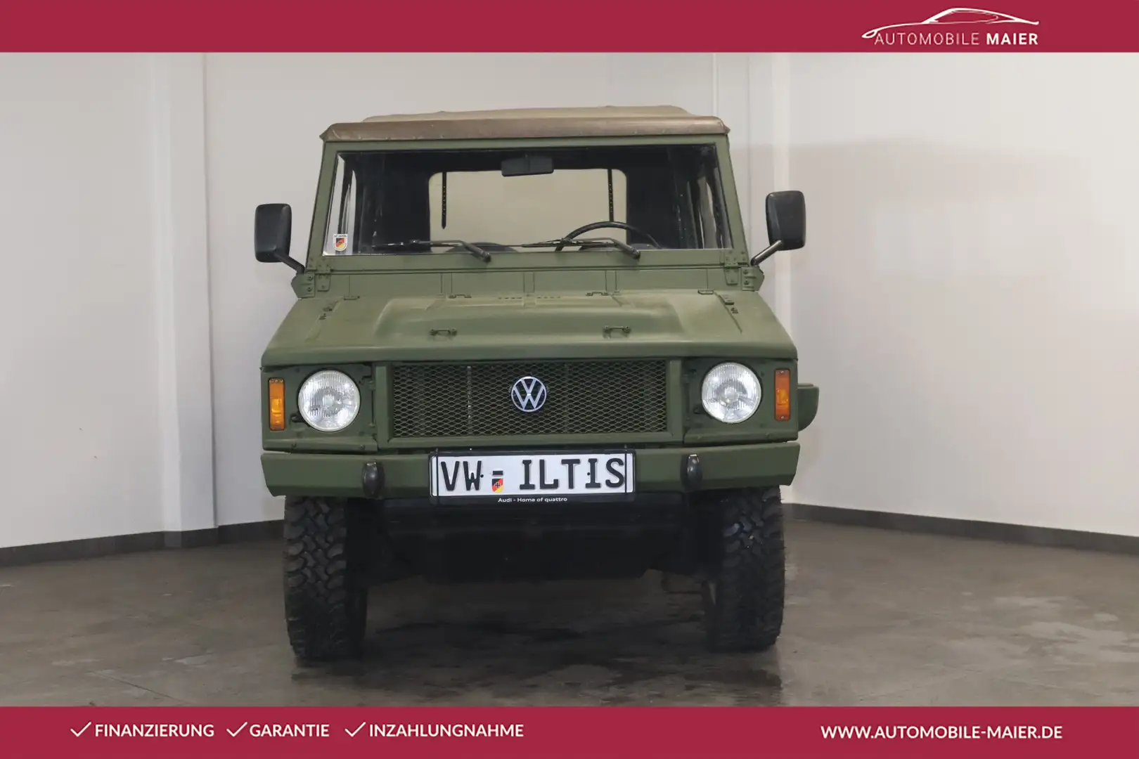 Volkswagen Iltis Militär Super Zustand 1. Hand Grün - 2