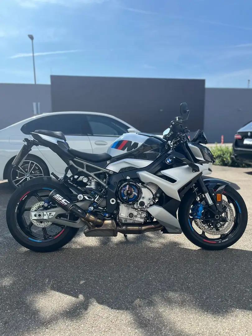 BMW M 1000 R mit Werksgarantie bis 2028 4 Pakete uvm Bianco - 2