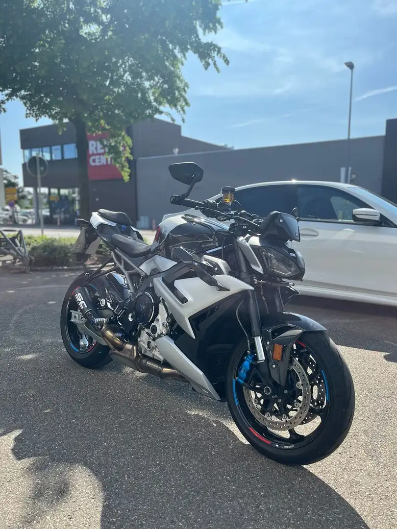 BMW M 1000 R mit Werksgarantie bis 2028 4 Pakete uvm Bianco - 1