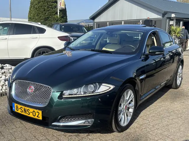 Jaguar XF 3.0 V6 Benzine 2013 Facelift Groen Schuifdak NL Au