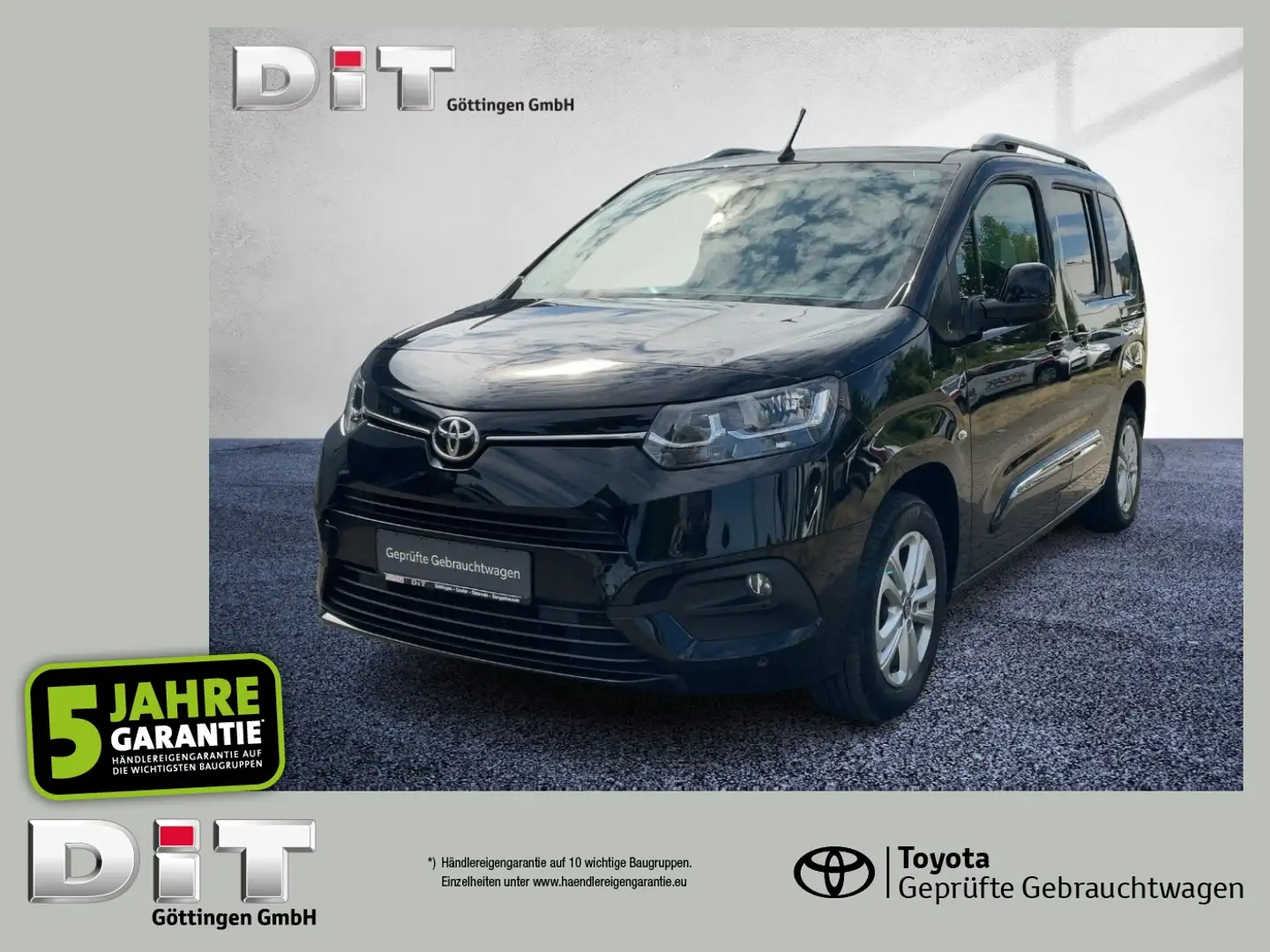 Toyota Proace City Verso 1.5 D-4D L1 D Team Deutschland Zwart - 1
