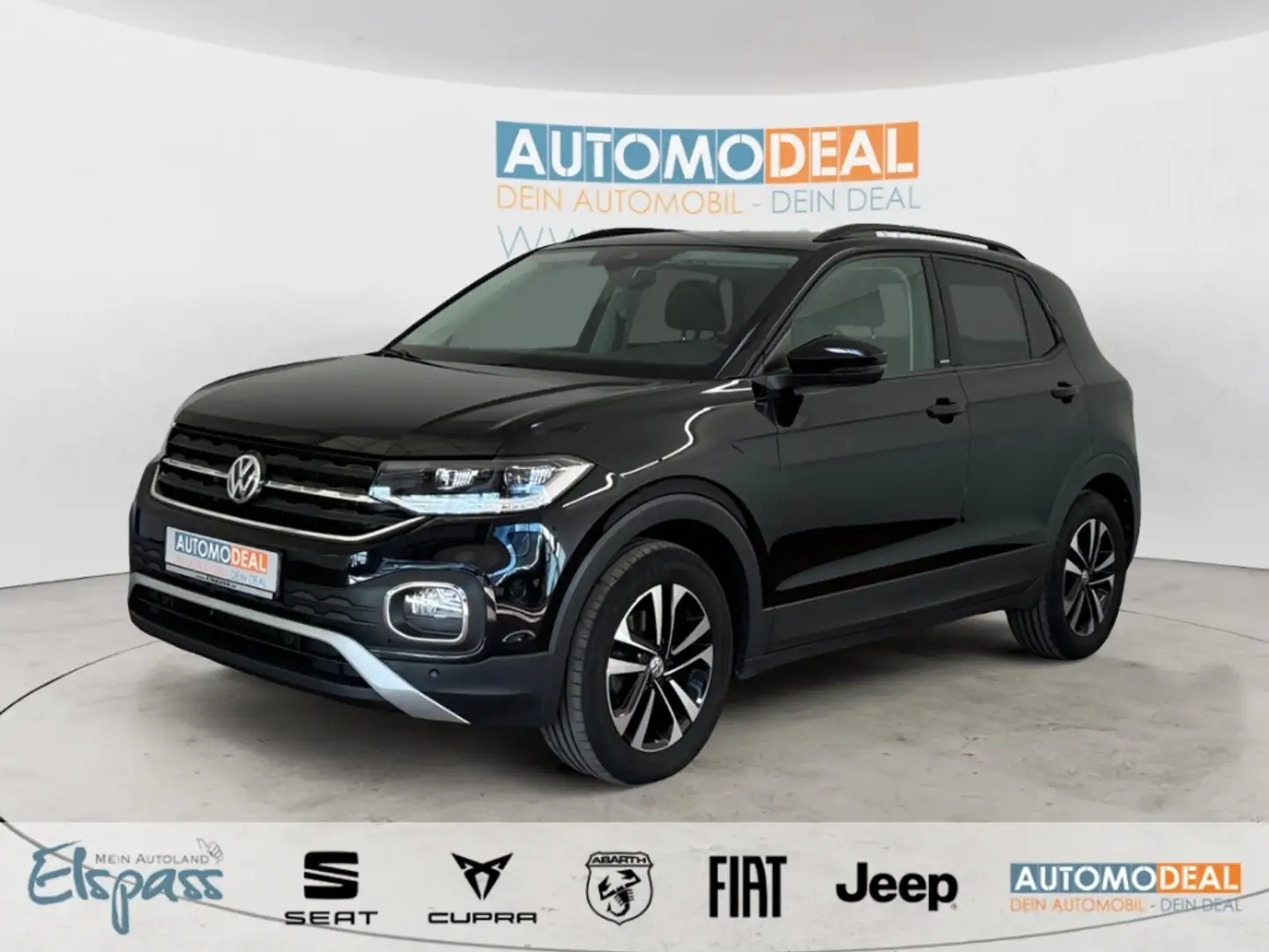 Volkswagen T-Cross United AUTOMATIK LED SITZ.HZG APPLE/ANDROID ALU Zwart - 1