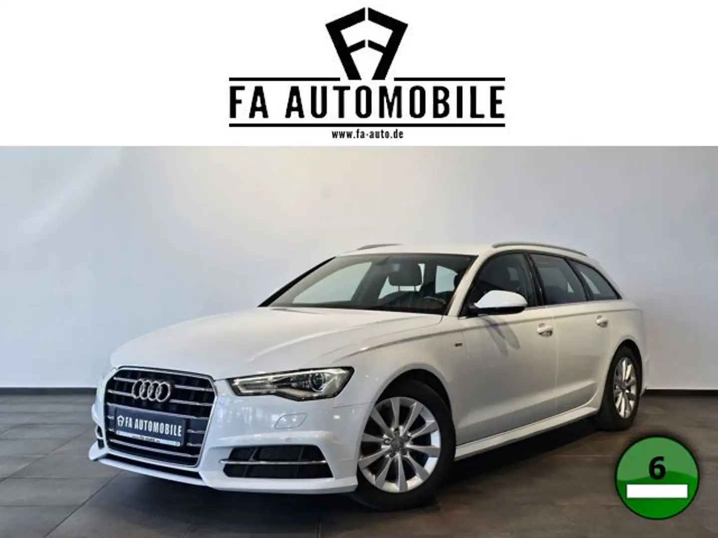 Audi A6 2.0 TDI S Line S Tronic Navi Plus Xenon GRA Weiß - 1