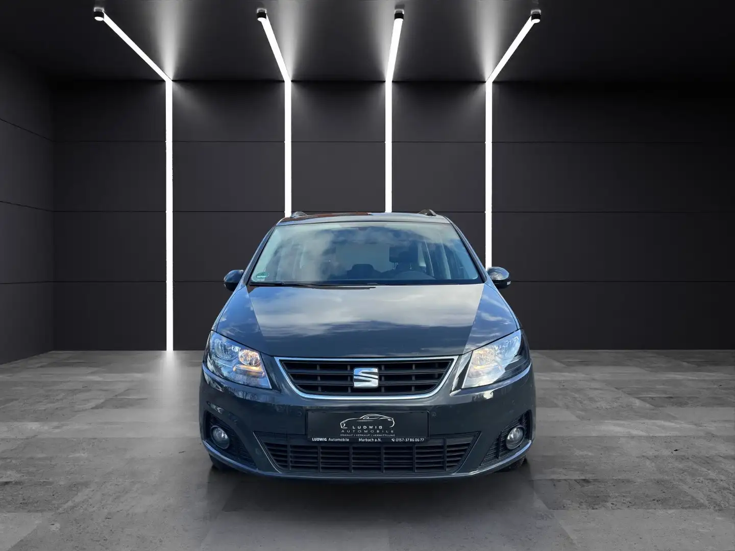 SEAT Alhambra Style / EURO 6 / SEHR GEPFLEGT Grau - 2