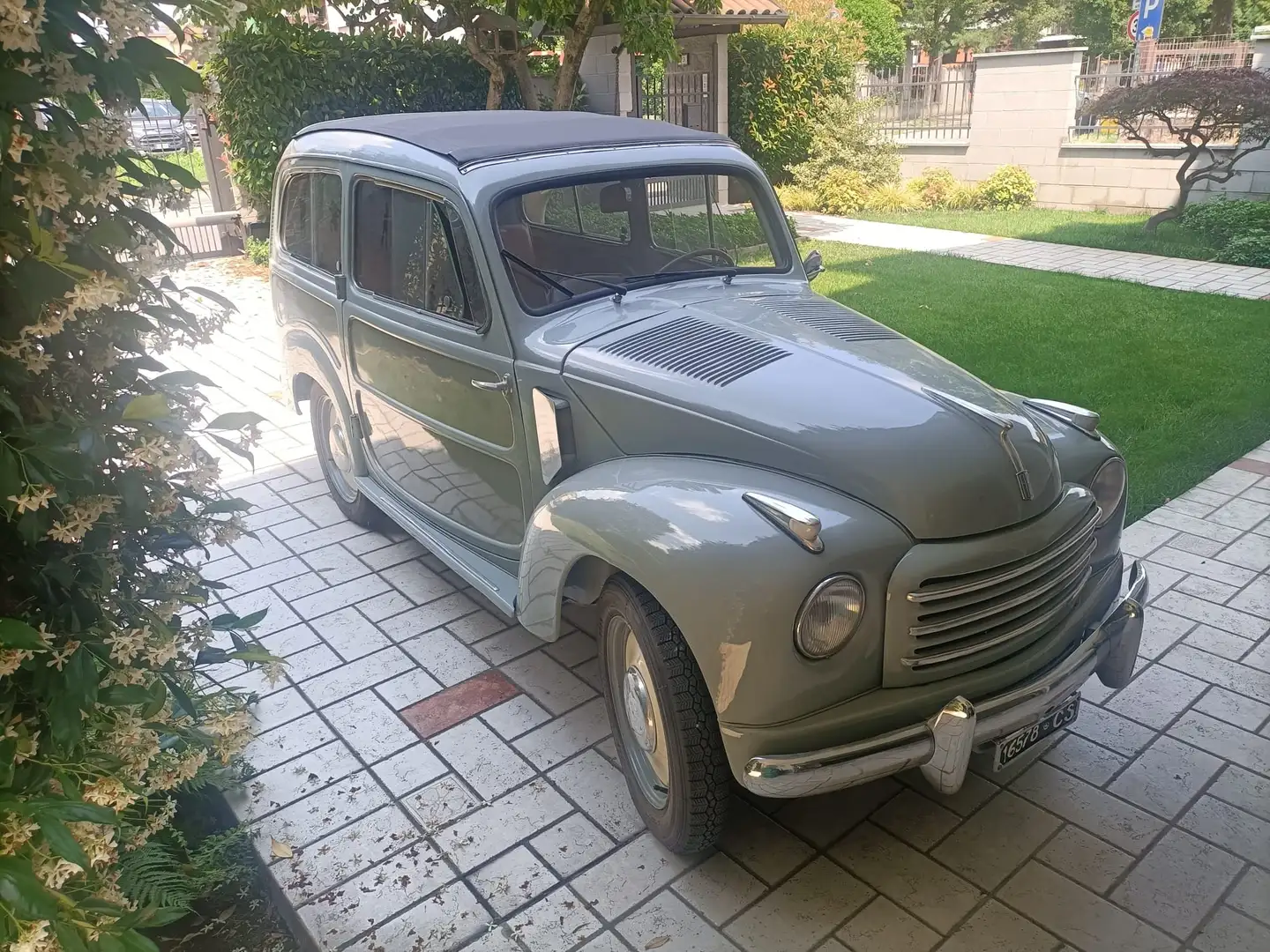 Fiat 500C topolino giardiniera Grigio - 1