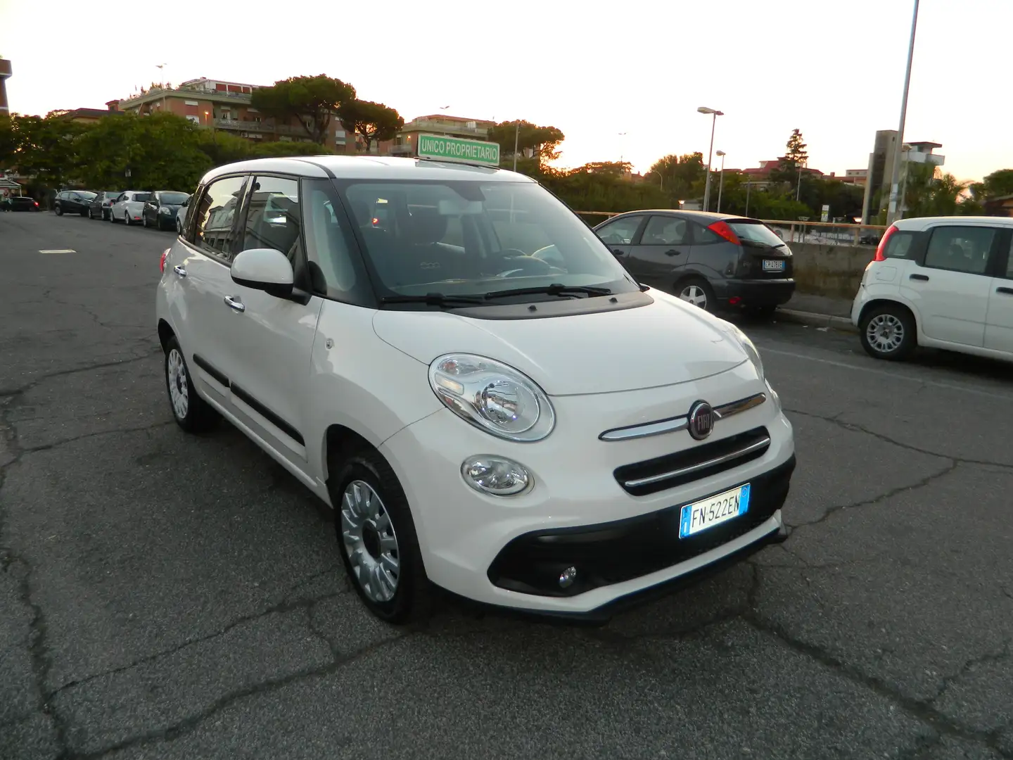 Fiat 500L 900cc NATURAL POWER 80CV - UNIPRO TAGLIANDATA Blanc - 1