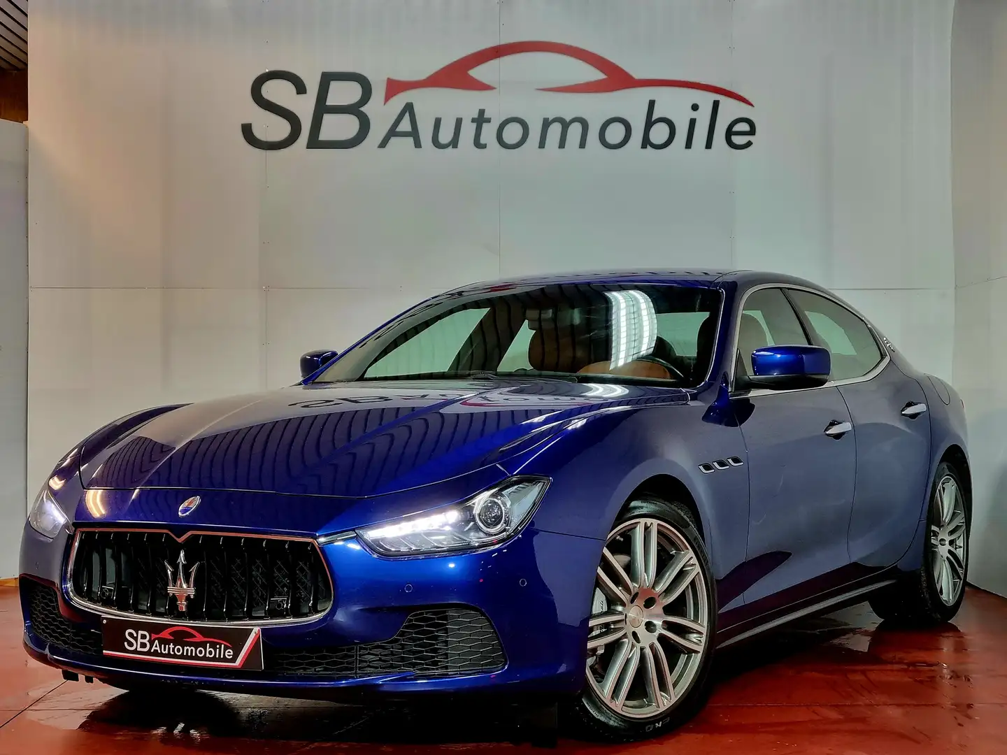 Maserati Ghibli 3.0 D*BI-XENON*CUIR*GPS*CAMERA*GARANTIE 12M Blu/Azzurro - 1