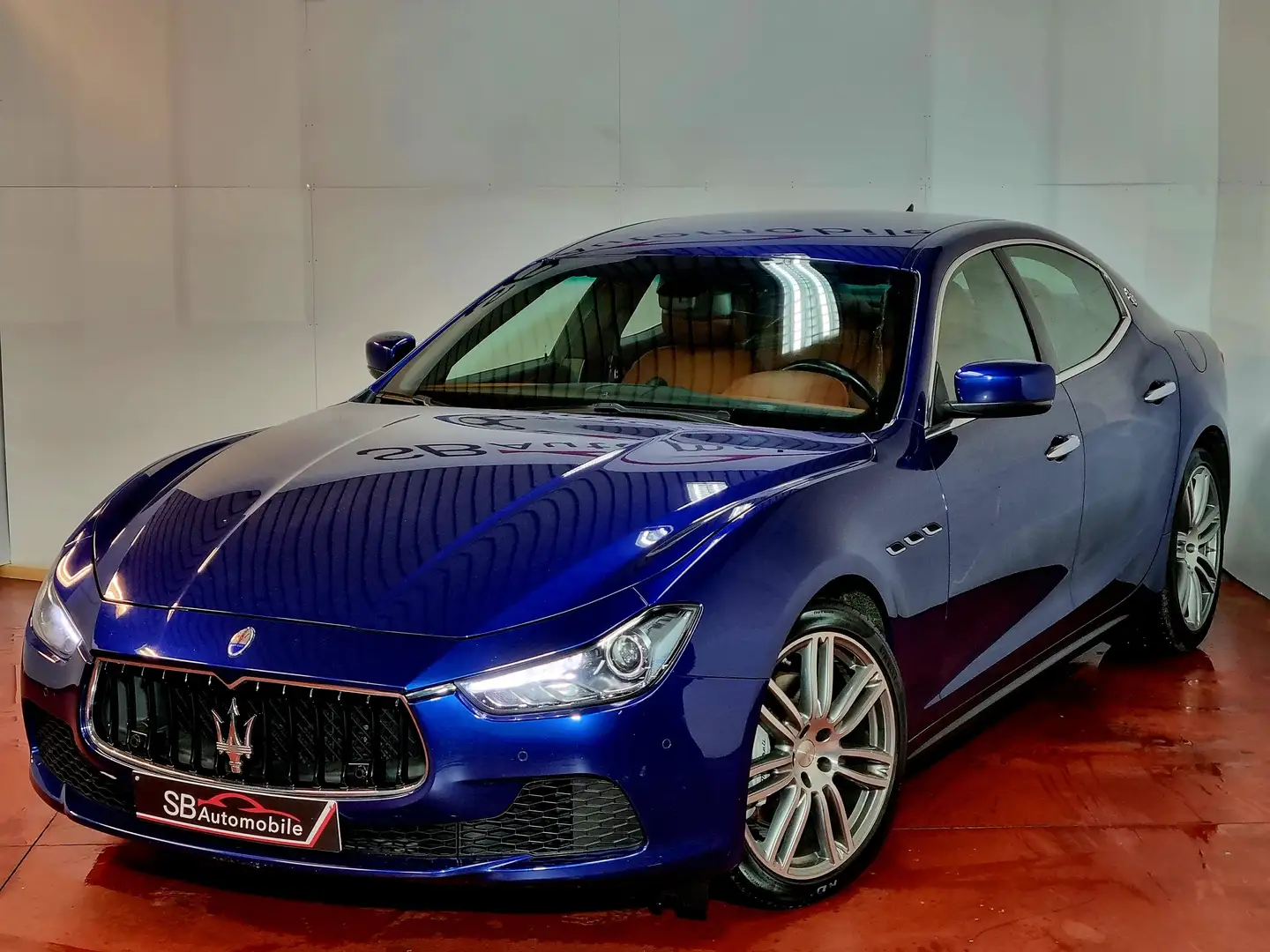 Maserati Ghibli 3.0 D*BI-XENON*CUIR*GPS*CAMERA*GARANTIE 12M Azul - 2